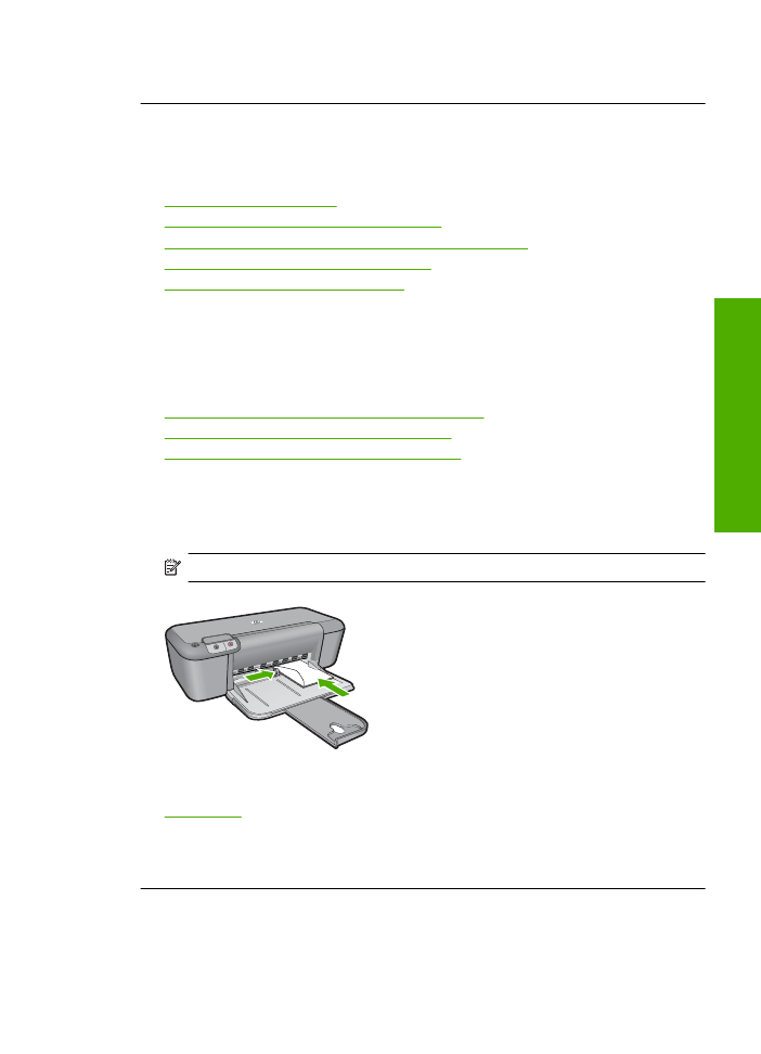 hp printer print envelopes